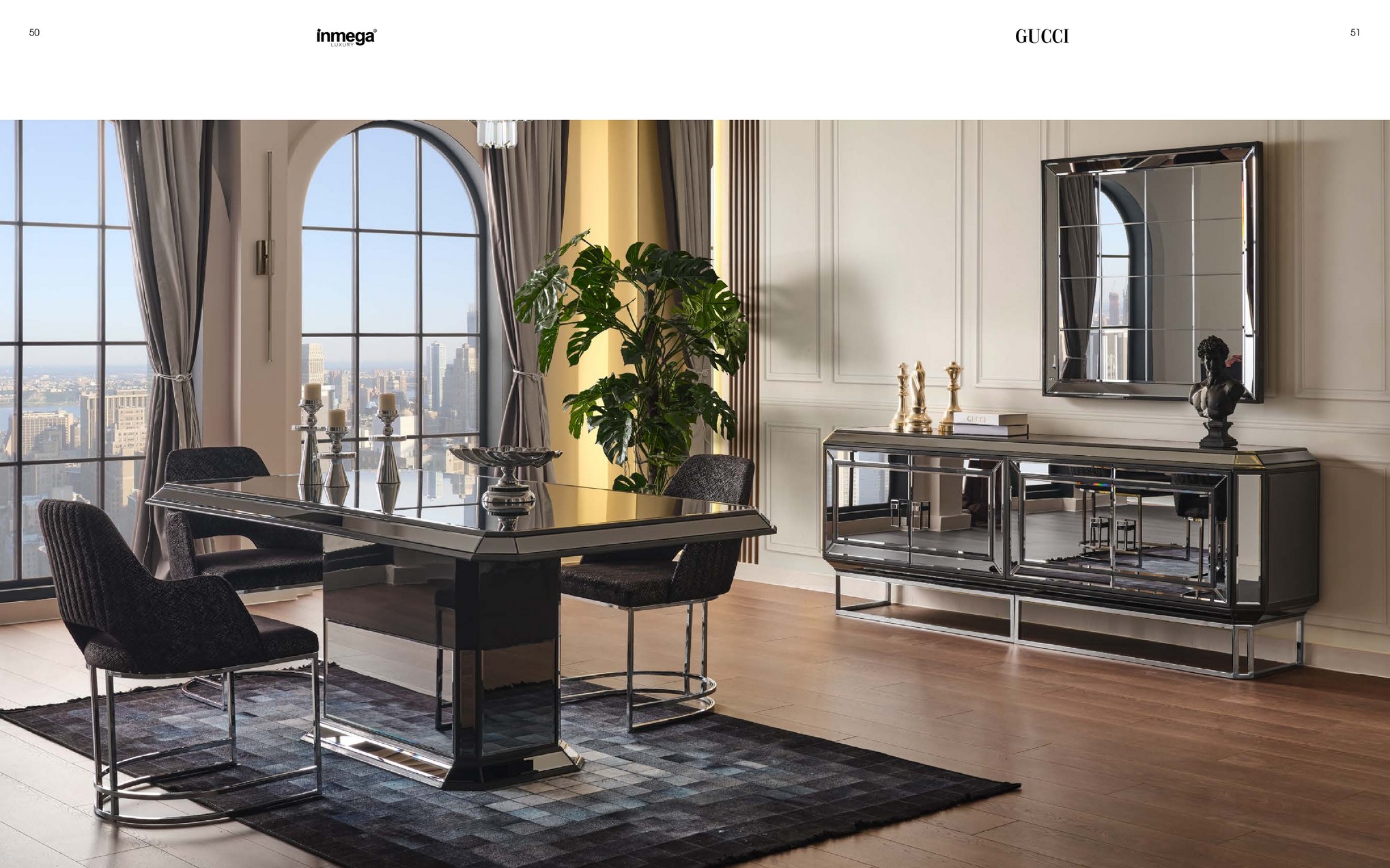 6565dcc9e4294777ab3ab83b7926b669O2seTTeegygYKA6S-25 Gucci Yemek Odası - Görsel 1