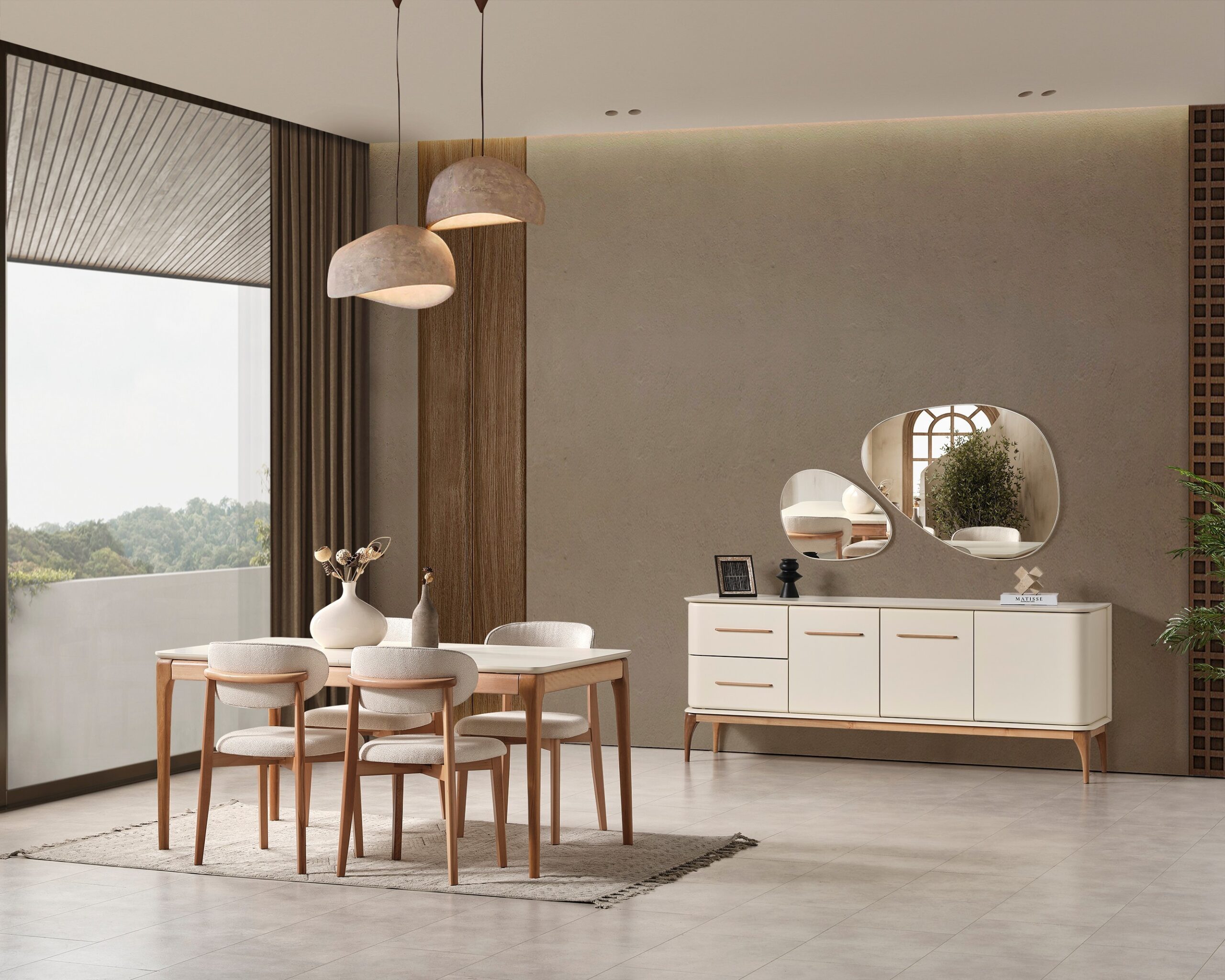 NEK-011157-Recovered copy Destan Ceviz Yemek Odası - Görsel 1