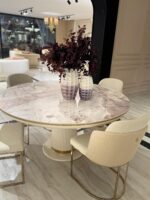 Oscar Yuvarlak Masa Yemek Odası - Görsel 3