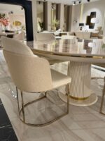 Oscar Yuvarlak Masa Yemek Odası - Görsel 5