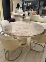 Oscar Yuvarlak Masa Yemek Odası - Görsel 6