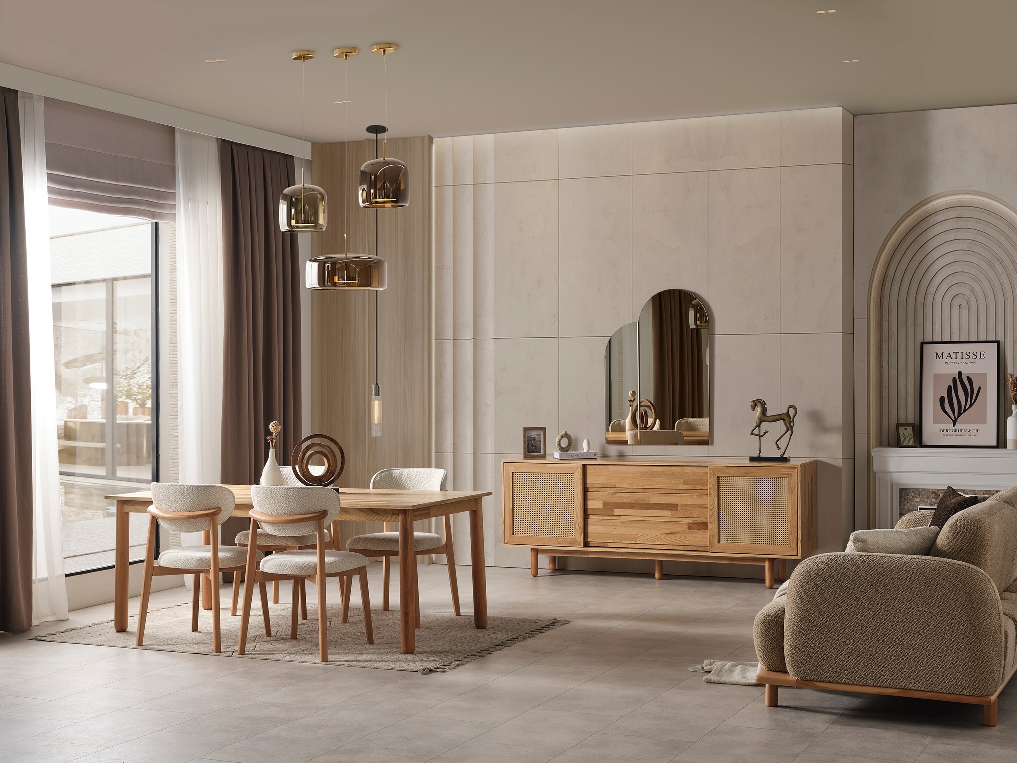 bohem (32) Bohem Yemek Odası - Görsel 1