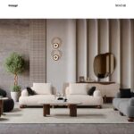 Mostar ( Açık Ceviz ) Koltuk Takımı