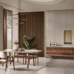 Maldiv Ceviz Yemek Odası