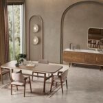 Maldiv Meşe Yemek Odası