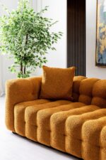 Marsilya Sarı Koltuk Takımı - Görsel 5