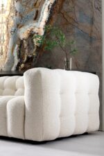 Marsilya Beyaz Koltuk Takımı - Görsel 5