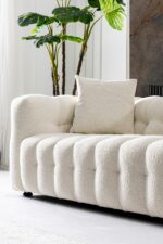 Marsilya Beyaz Koltuk Takımı - Görsel 6